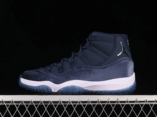 All categories Air Jordan Jordan series basketball shoes Air Jordan 11 Air Jordan 11 Velvet "Midnight Navy" AJ11 Joe 11 Midnight Blue AR0715-441